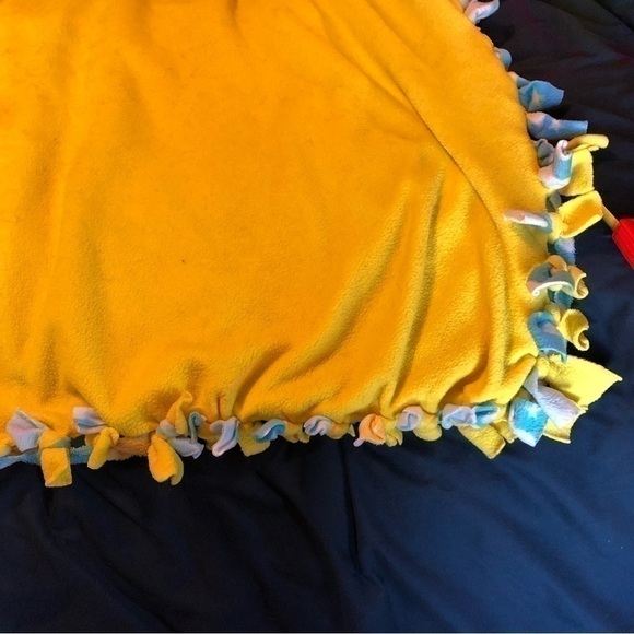 Star moon cloud sky tie blanket - Picture 6 of 7